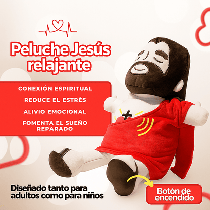 ✨Peluche de Jesús que Respira – Compañía, Paz y Amor en Cada Abrazo 🧸😇