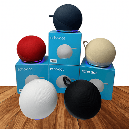 Parlante Alaxe Echo Dot: Tu Asistente Personal Inteligente Con Super Bajos y un Sonido Potente 🔊