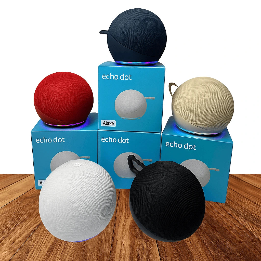 Parlante Alaxe Echo Dot: Tu Asistente Personal Inteligente Con Super Bajos y un Sonido Potente 🔊