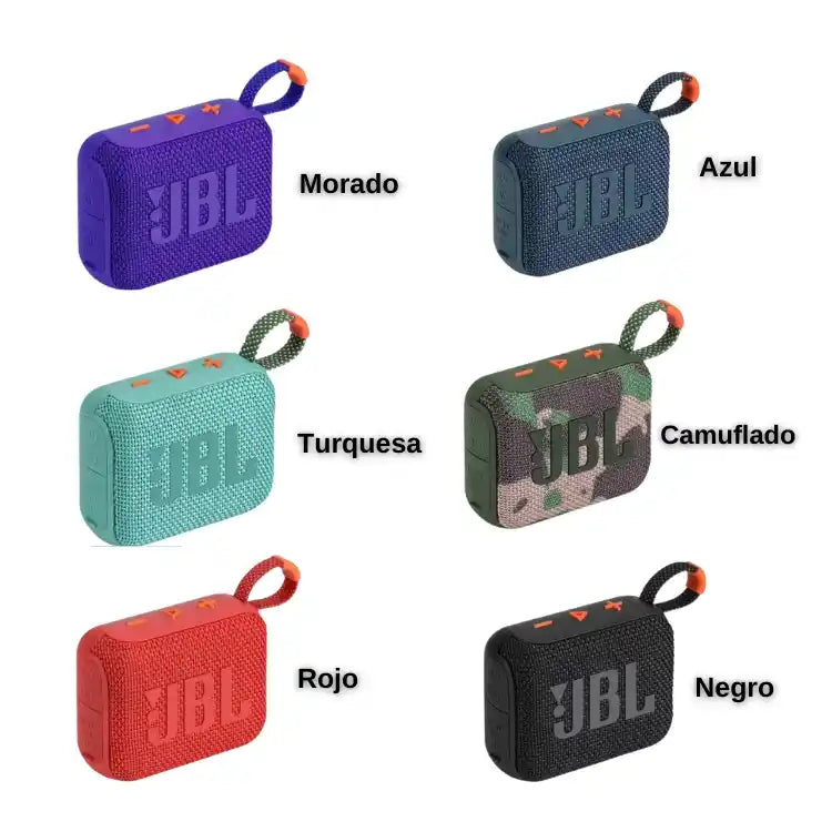 Parlante JBL GO4: Sonido Que Sorprende ¡Ideal Para Llevar a Todas Partes! 🔊🔥