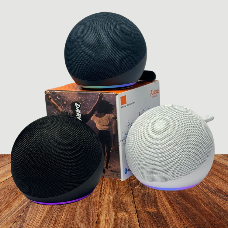 Parlante Alaxe Echo Dot: Tu Asistente Personal Inteligente Con Super Bajos y un Sonido Potente 🔊