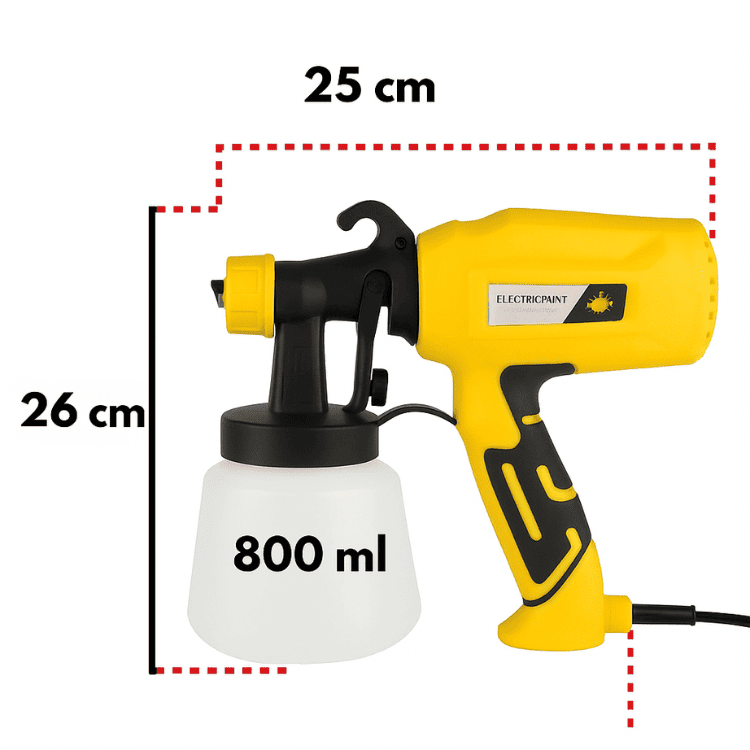 Pulverizador ElectricPaint®: Pinta Como un Profesional con Acabado Perfecto 🎨