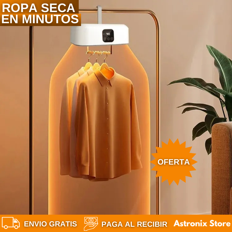 SECADOR ELECTRICO PLEGABLE DE ROPA