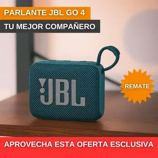 Parlante JBL GO4: Sonido Que Sorprende ¡Ideal Para Llevar a Todas Partes! 🔊🔥