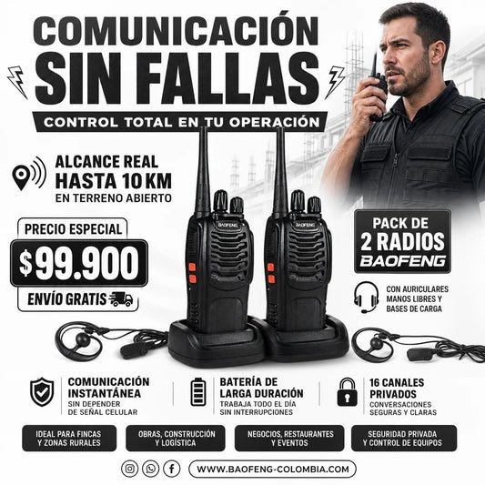 Radios Walkie Talkie Baofeng X2