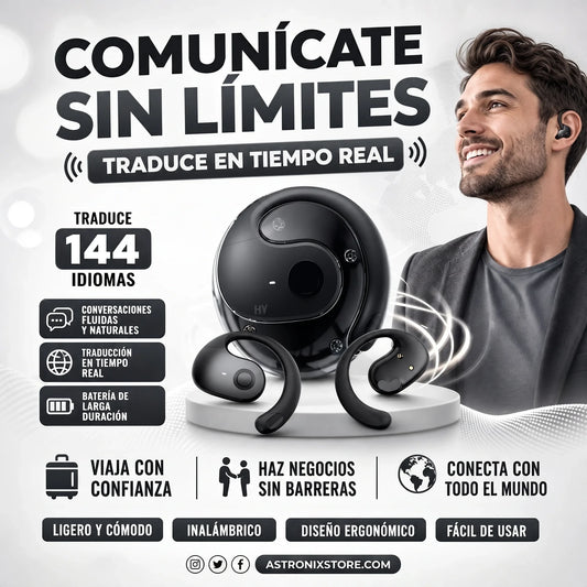 AUDIFONOS TRADUCTORES CON INTELIGENCIA ARTIFICIAL