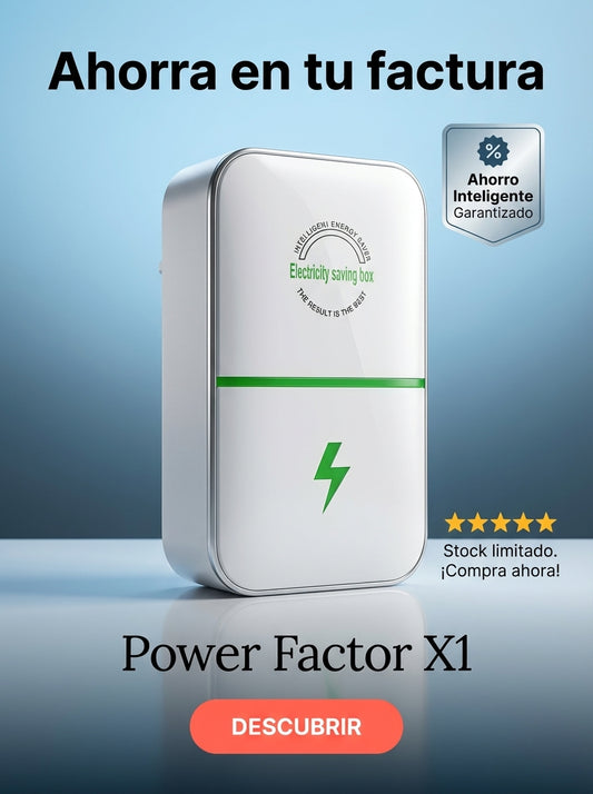 Ahorrador de energia power factor x1 - IMPORTADO